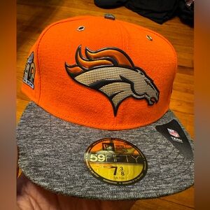 Denver Broncos Super Bowl 50 Fitted Brand New 7 3/8